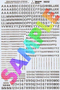 Alphabet & Numbers - Stencil Railroad Gothic -- Black