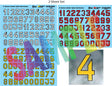 Military Decal Set -- Luftwaffe Fighter Codes