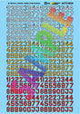 Military Decal Set -- Luftwaffe Fighter Codes