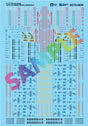 Military Decal Set -- F-14 Tomcat Data