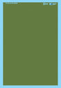 Trim Film Solid Color Decal Sheet -- Olive Drab