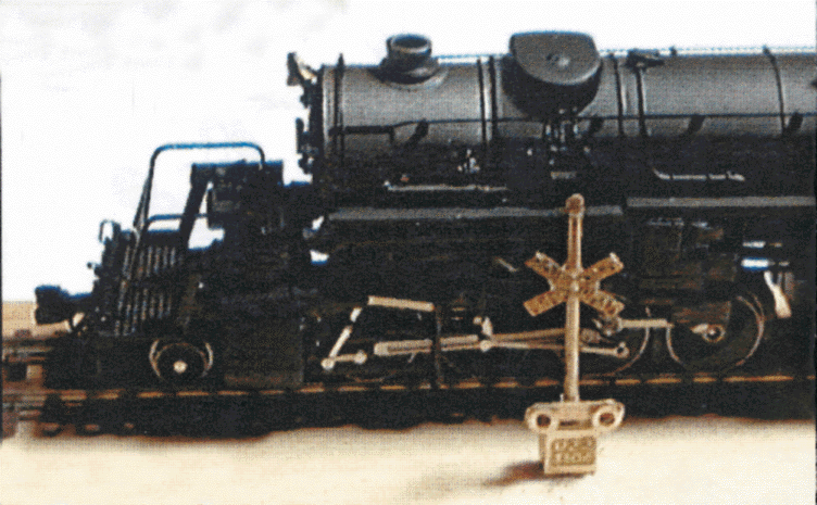 Grade Crossing Signals -- "Railroad Crossing" Crossbucks On Box Controller Console
