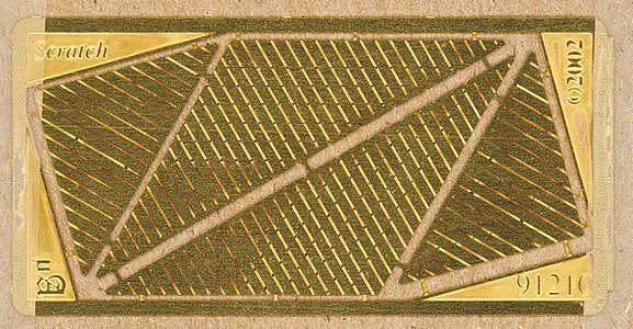 Photo-Etched Brass Walls - Wood -- Vertical Board Siding - 30 & 45 Degree End Wall Roof Peaks