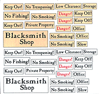 Warning Signs
