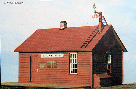Craftsman Kits - Coles Station -- Scale 30 x 26'  91.4 x 79.2m