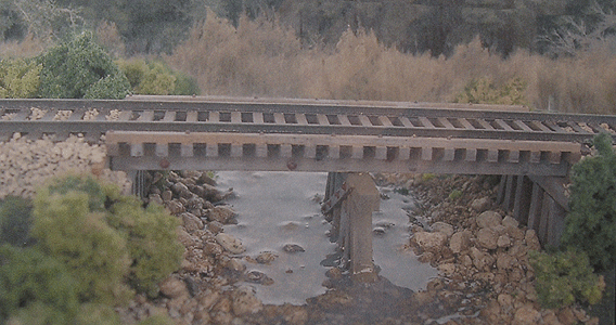 Laser-Cut Cheat Run Trestle Kit - Standard Gauge -- Approximate Size: 13' x 27'