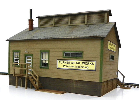 Turner Machine Works -- Laser-Cut Wood Kit - 5-1/2 x 5-3/4"  14 x 14.6cm