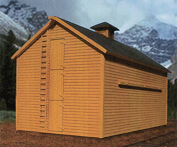 Great Northern Ice House - Kit (Laser-Cut Wood & Card) -- Scale 27 x 51'  8.2 x 15.5m