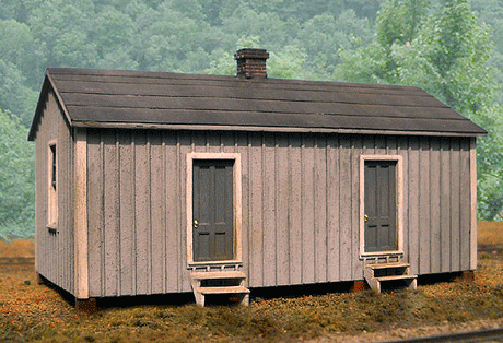 Chesapeake & Ohio Standard Section House - Kit -- Scale 31 x 16'