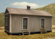 C&O Quinnimont Section Car House -- Laser-Cut Wood Kit - 31 x 16 Scale Feet