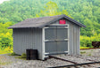 C&O Standard Section Car House -- Laser-Cut Wood Kit - 13 x 20 Scale Feet