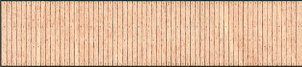 Laser-Cut, Self-Adhesive Wood Floor -- For Ertl 42' Gondola (Car Out of Production)
