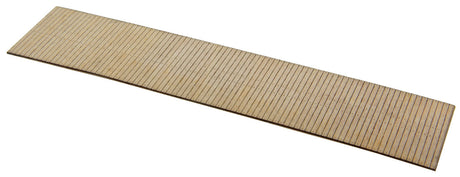 Wood Flatcar Deck -- Laser-Cut Wood Kit - Fits Red Caboose 42' Flatcar