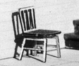 Wood Chairs KIT -- Straight pkg(4)