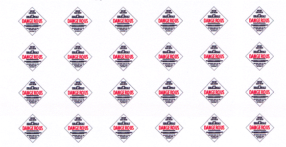 World War II-Era Tank Car Placards pkg(24)
