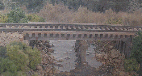 Cheat Run Trestle - Narrow Gauge -- Approximate Size: 12' x 27'