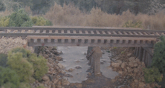 Cheat Run Trestle - Narrow Gauge -- Approximate Size: 12' x 27'
