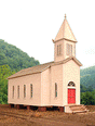 Rural Church -- Kit - 3-5/16 x 7-11/16"