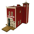 Fire Station No. 1 - Cabin Creek Series -- Laser-Cut Wood Kit - 35 x 58 x 44 Scale Feet-1