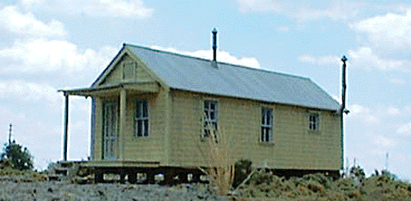 Goin' Home Series -- Shotgun House Type I - 2-5/16 x 7-1/8"