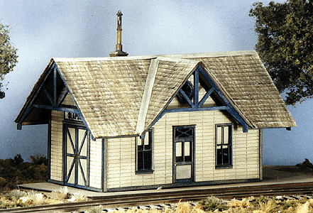 Cabin Creek Series -- Flagstop Station - 5-1/2 x 2-5/8"