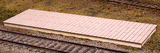 Flagstop Platform -- Laser-Cut Wood Kit - 40 x 12 Scale Feet-1