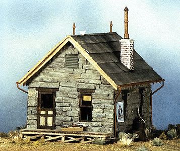 Cabin Creek Series -- Slade's Assay Office - 3 x 3-5/16"