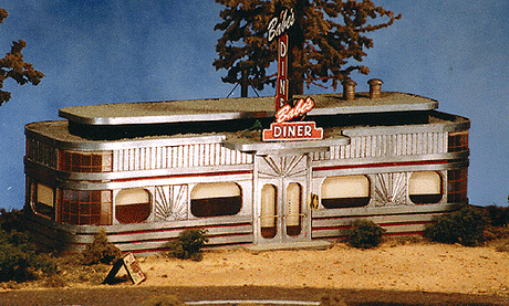 Goin' Home Series -- Babe's Diner - 6-13/16 x 2-11/16"