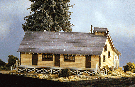 West Side Lumber Company Camp Reynolds Cookhouse -- 6-13/16 x 5"