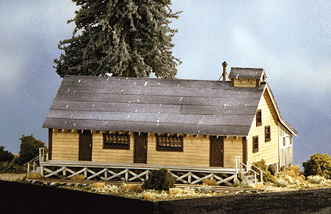 West Side Lumber Company Camp Reynolds Cookhouse -- 6-13/16 x 5"