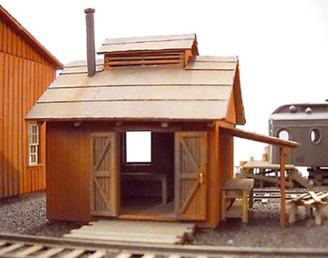 McCabe Blacksmith Shop -- Kit - 3-1/2 x 2-2/5"  8.9 x 6.1cm