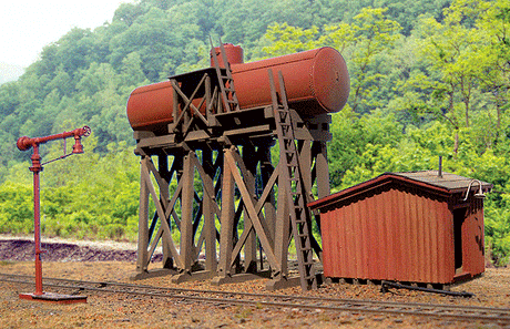 McCabe Oil Tank w/Pump House -- Kit - 2 x 4-1/2"