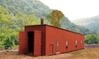Single-Stall Switcher Shed -- 2-13/16 x 9-5/8"  7.1 x 24.4cm