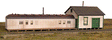 Yardmaster's Office -- 11-1/2 x 3-1/2"  29.2 x 8.9cm