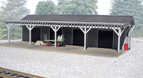 Chesapeake & Ohio Quinnimont Express Building -- 9-1/2 x 5-9/10"