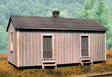 Chesapeake & Ohio Standard Section House -- 4-1/5 x 2-1/5"