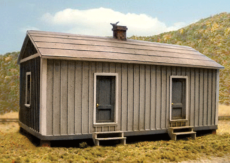 Chesapeake & Ohio Quinnimont Section House -- 4-1/5 x 2-1/5"