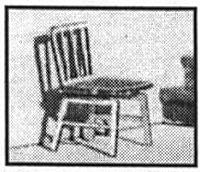 Wood Chairs, Straight