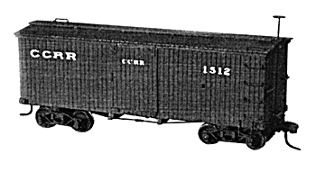 HOn3 24' Boxcar -- Colorado Central