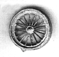 Large Band Wheel brass