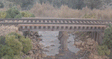 Laser Cut Wood Cheat Run Trestle Kit - Standard Gauge -- Approximate Size: 13'x27'