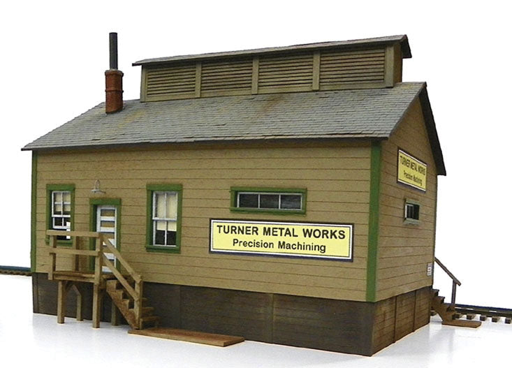 Turner Machine Works -- Laser-Cut Wood Kit - 7-1/2 x 7-3/8"  19.1 x 18.8cm