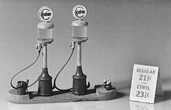 Gas Pump Island Set