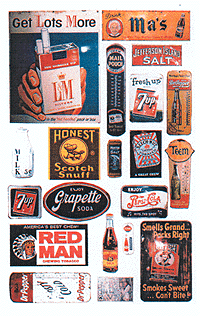 Color Poster Set -- General Store I