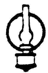 Kerosene Lamp w/Reflector