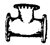 3" Pipe w/Flange -- "T"