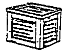 Crates -- 18 x 15 x 18"