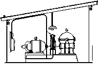 Electric Hoist Drive & Shed