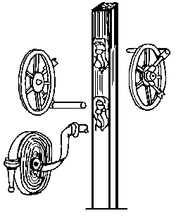 Fire Equipment Stand