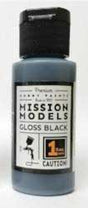 Water-Based Acrylic Paint - 1oz  29.6mL -- MMGBB-001 Chrome Gloss Black Base